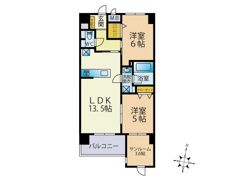 シェルメゾンの間取り画像
