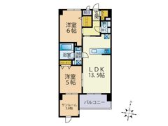 シェルメゾンの間取り画像