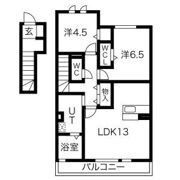 ワダニシムジューの間取り画像
