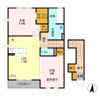 ベルクリア城南 Bの間取り画像