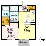 セジュールウィット大池Ⅱの間取り画像