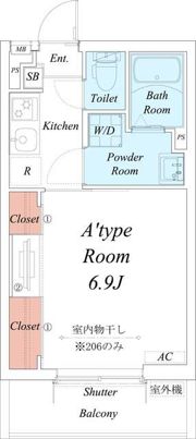 リブリ・浦和針ヶ谷の間取り画像