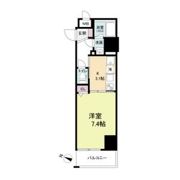 アプリーレ三宮イーストの間取り画像