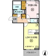 フィオーレ北子安の間取り画像