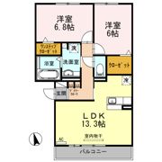 D-room竹谷の間取り画像