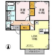 EAST NONAMI 拾弐番館の間取り画像