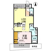 プリマベーラ綾Ⅱの間取り画像