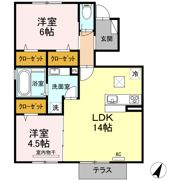 プラント A棟の間取り画像