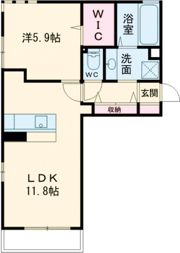プランドールⅥの間取り画像
