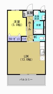 サニーヒルズ坂元の間取り画像