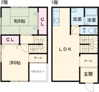 メイプル郡山Ⅱの間取り画像
