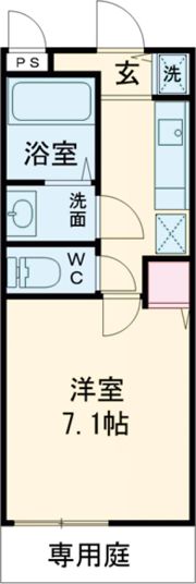 フィオーレ市場東の間取り画像