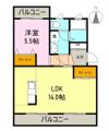 メルベーユの間取り画像