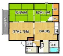 エステート塩屋山手B棟の間取り画像