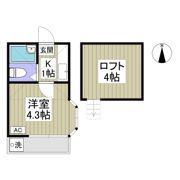 ベルBの間取り画像