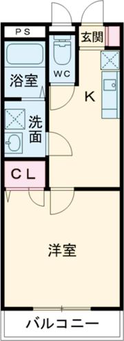 アンプルールブワデルニエの間取り画像