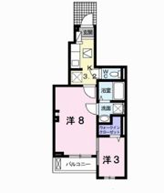 ラ・オハナ甲斐の間取り画像