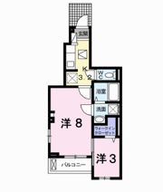 ラ・オハナ甲斐の間取り画像