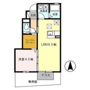コージーコート八木 C棟の間取り画像