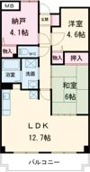 コンプリチェ KATAYAMAの間取り画像