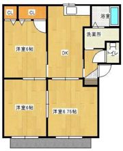 エスパシオBの間取り画像