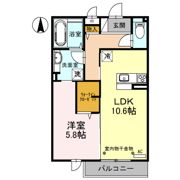 セントラルコート高井田の間取り画像