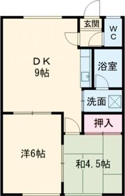サンウイングの間取り画像