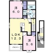 クリスタル・パレスⅡの間取り画像