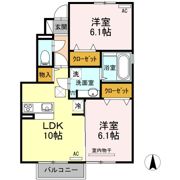 クレストラヴェール Ⅱの間取り画像