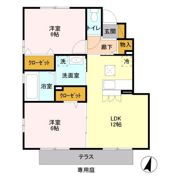 サニーモール 弐番館の間取り画像