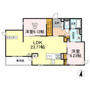 Grazio A棟の間取り画像