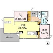 Grazio A棟の間取り画像