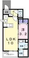 エストソーレⅡの間取り画像