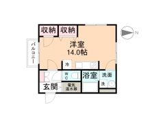 ル・プチシェヌーの間取り画像