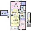 キャンディ・グレイスAの間取り画像