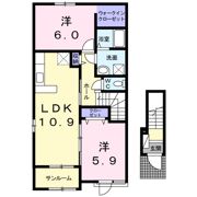 ラウレア Ⅱの間取り画像
