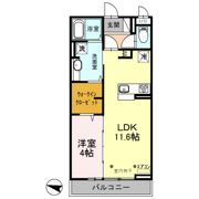 レーヴ Ⅲの間取り画像