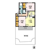 ヴィクトワール ABの間取り画像
