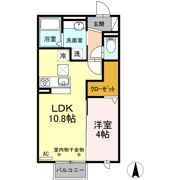 メゾン ラ・ヴェリテ Bの間取り画像