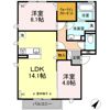 セジュール秀峰の間取り画像