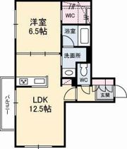 ラ・パーチェの間取り画像
