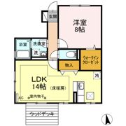 ルミエール Ⅱの間取り画像