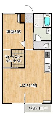グランシャリオCの間取り画像