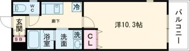ANHELO AY（アネーロ エーワイ）の間取り画像