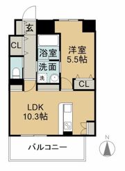 プログレス久保田の間取り画像