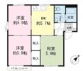 リバーサイド中島Bの間取り画像
