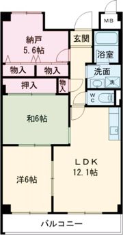 コンコードトキワの間取り画像