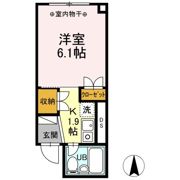 アンソレイユ塩町 住居の間取り画像
