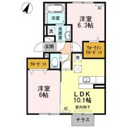 ステーションフロント三里木の間取り画像