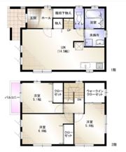 フジパレス戸建賃貸東大路町の間取り画像